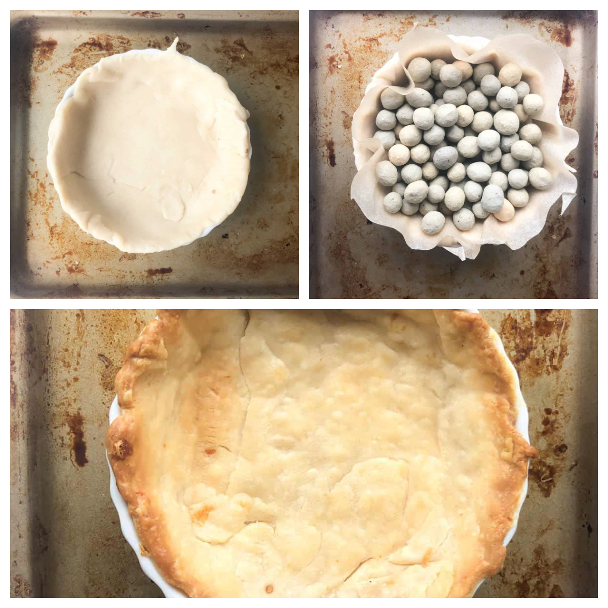 Blind Baking Crust for Homemade Quiche